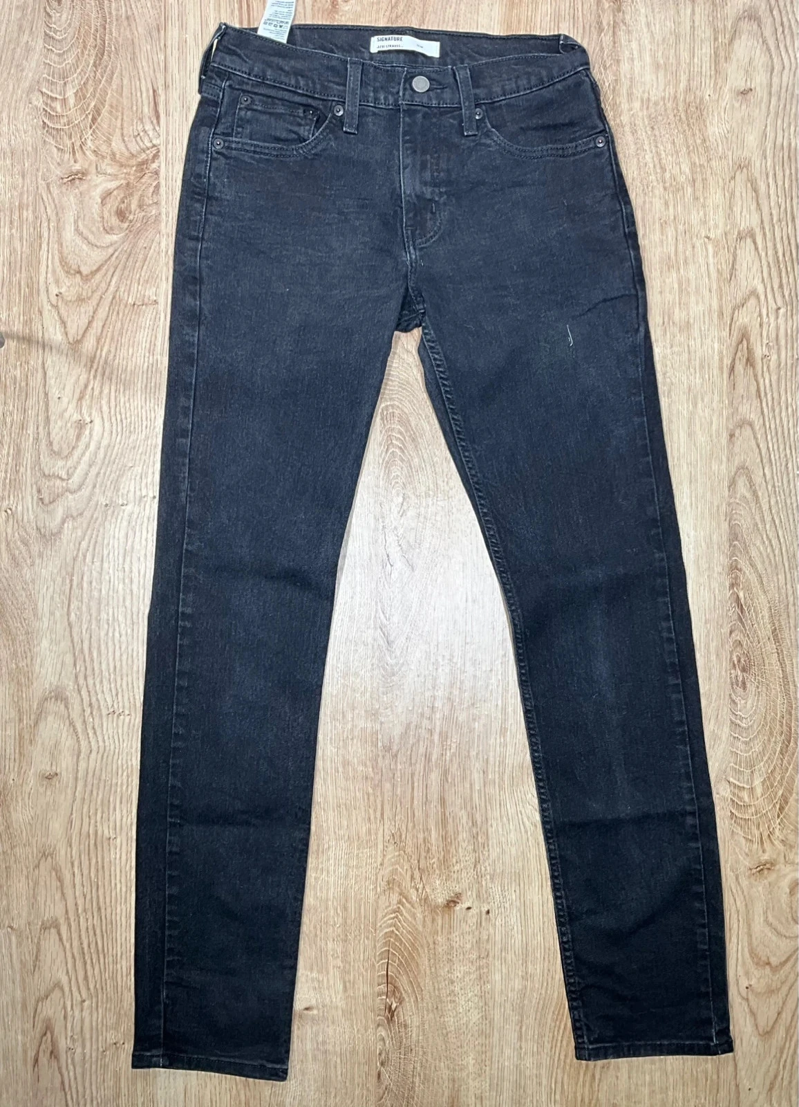 Jean Levi’s Coupe Slim W28 L32 Vintage Noir Lvh 258 – photo 2